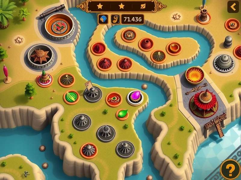 Prosperous Path Pinnacle gameplay screenshot showing strategic elements